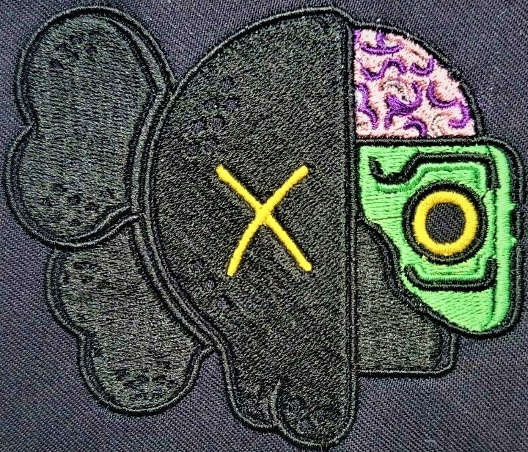 Embroidered Patch KawFace